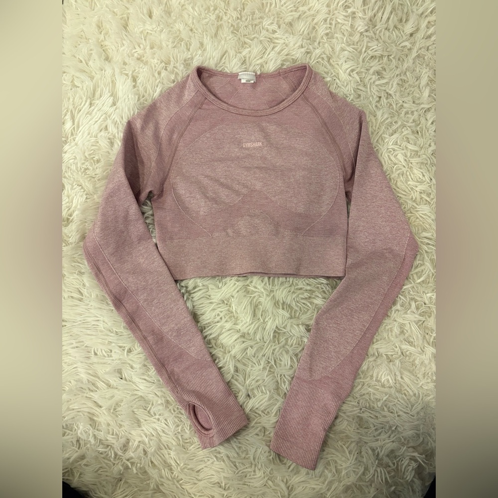 Women's Pink Gymshark workout top